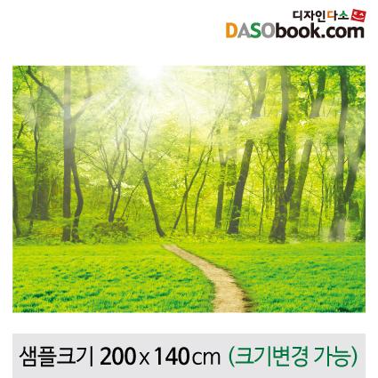 숲속배경현수막-098-칭찬나라큰나라