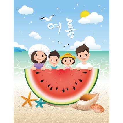 여름수박배경현수막-035-칭찬나라큰나라