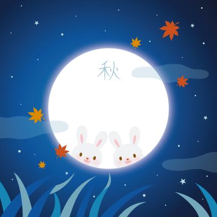 가을배경현수막(보름달)-197-칭찬나라큰나라