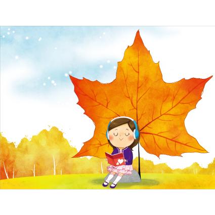 가을배경현수막(독서)-246-칭찬나라큰나라