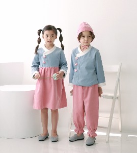[동복원복] 진달래 (상하의) - 어린이집 유치원 원복 동복-칭찬나라큰나라