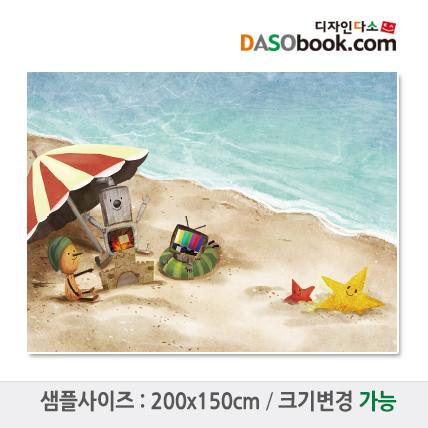 여름배경포토존포토월현수막-010-칭찬나라큰나라